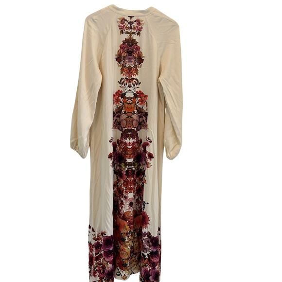 Soft Surroundings Maxi Dress Floral Romantic Boho Long Sleeve Cottagecore - Picture 6 of 12